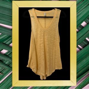 BOGO! Z Supply Yellow V-Neck Slub Tank